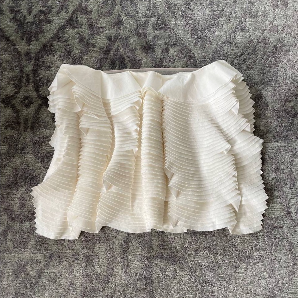 H&M x Eddy Anemian White Corset Top